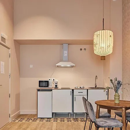 Apartment Awesome In With Kitchen